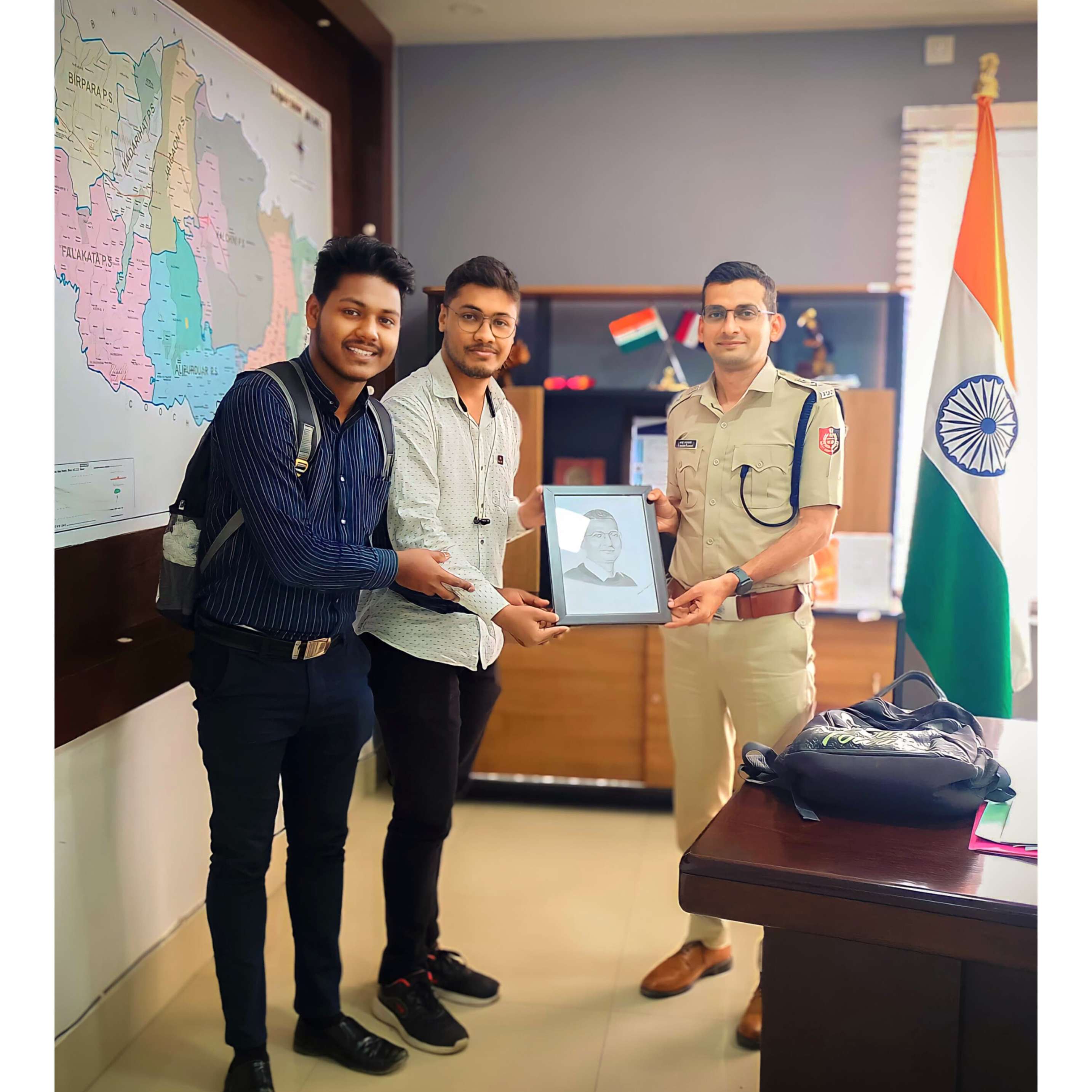 A present from CodeLek Technology to Shri Y. Raghuvamshi IPS, SP Alipurduar District Police